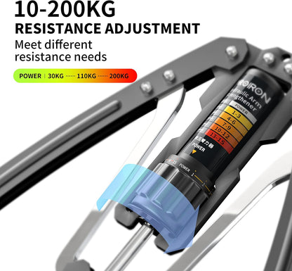 PROIRON Twister Arm Exerciser 10-200kg Hydraulic Power Chest Expander Strength Training Equipment